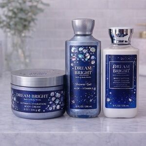 Bath and Body Works Dream Bright Body Care Bundle
